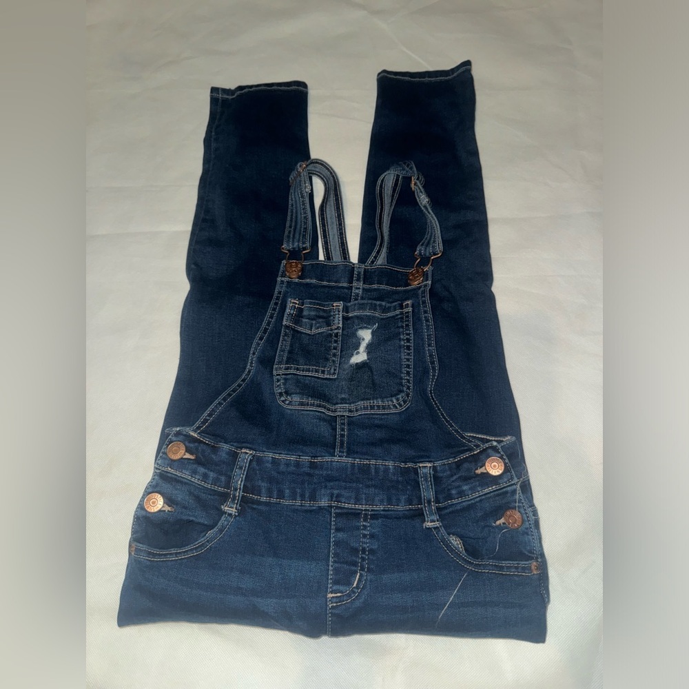 Girls size 10 JUSTICE overalls